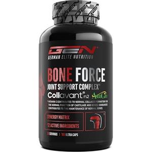 GEN GERMAN ELITE NUTRITION Bone Force - Complesso Articolare Premium con Collavant® N2 (Collagene di Tipo II), AstraGin®, Glucosamina, MSM, Condroitina, Cissus e Acido Ialuronico - 180 Capsule Ultra