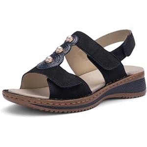 ARA Hawaii, Sandali Donna, Blu, 39 EU