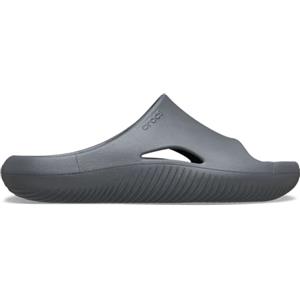 Crocs, Ciabatte Mellow Recovery Slide, unisex, in carbonio, taglia 40, da uomo e da donna