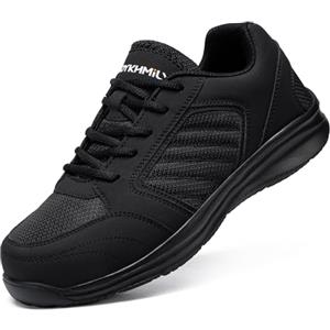 DYKHMILY Scarpe Antinfortunistica Scarpe Antinfortunistiche Uomo Nero 43