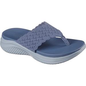 Skechers Donna Ultra Flex 3.0-Ryhthm Waves Flipflop, Ardesia, 37 EU, Ardesia, 37 EU