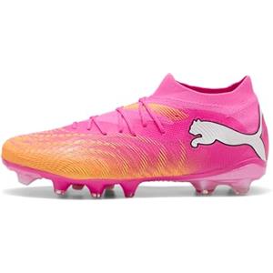 PUMA Scarpe da Calcio Unisex Future 9 Match FG/AG, Rosa velenoso-Sun Stream-Bright Aqua White, Taglia 42, Poison Pink Sun Stream Bright Aqua PUMA White, 46 EU
