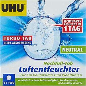Uhu Air Max Ambiance 50505 - Tavolette per deumidificatore 2 x 100 g