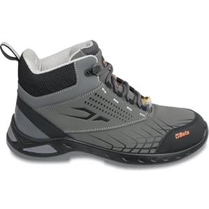 BETA 7274G, Scarpe Alte Antinfortunistiche FitEVOLUTION in Alte in Nabuk Idrorepellente, Scarpe da Lavoro Antiperforazione con Supporto di Stabilità sul Tallone, Taglia EU 43, 650g