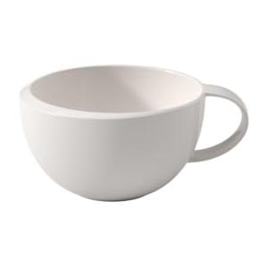 Villeroy & Boch - NewMoon Tazza da Caffè con Manico, Porcellana, Lavabile in Lavastoviglie, Alta Qualità, Bianco, 190 ml