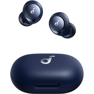 Soundcore by Anker Space A40 auricolari bluetooth con Cancellazione Rumore Attiva Adattiva, Riduzione del Rumore fino al 98%, 10 Ore di riproduzione in singolo, Suono Hi-Res, Design comodo, App