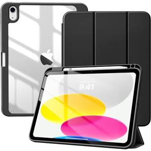TiMOVO Cover per iPad A16 11. Gen 11"&10. Gen 10,9", Nero