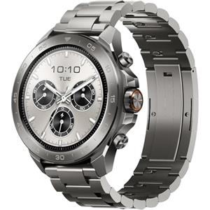 Mibro GS Explorer S Full Ti 48mm Smartwatch Outdoor con 1.32" AMOLED,Mappe Offline,Full Titanio,GPS Dual Band,10 ATM e 150+ Orologio Sportivo,20 Giorni Autonomia,Per iOS e Android