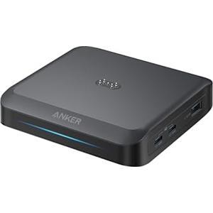 Anker Base di Ricarica,Ricarica Rapida Fino a 150W con 3 Porte per la Anker Prime Power Bank, Compatibile con la Serie MacBook Pro/Air, Serie iPhone 16/15/14, Samsung e Altri (Senza Powerbank)