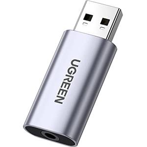 UGREEN Scheda Audio Esterna USB in Alluminio Adattatore