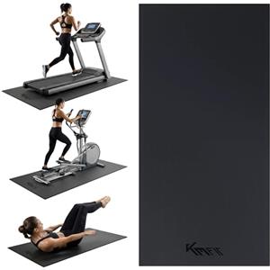 KM KM Fit KM-Fit Tappetino Protettivo Fitness 120×60×0,8 cm | Antiscivolo per Attrezzi Fitness | Isolante Acustico e Antivibrante | Tappetino per Yoga, Pilates ed Esercizi | 4 Misure Disponibili