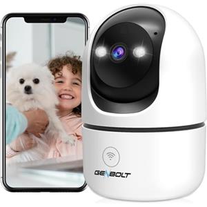 GENBOLT 2K telecamera di sicurezza Wi-Fi per interni