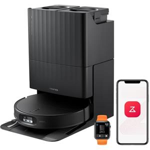 roborock Qrevo Edge 2 Robot Aspirapolvere Lavapavimenti 25.000Pa, Nero