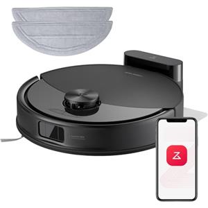 roborock Q10 S5 Set Robot Aspirapolvere 10.000Pa, Panno Sollevabile, Nero