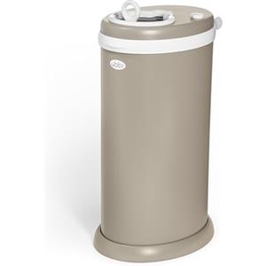 Ubbi Secchio per pannolini in acciaio inox, antiodore, non richiede sacchetto speciale, premiato, indispensabile per il registro, colore: grigio talpa opaco