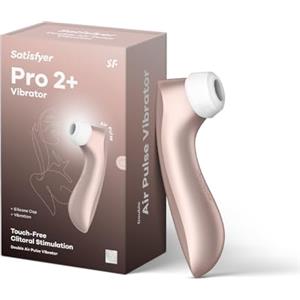 Satisfyer Pro 2 Plus Vibratore per Donna Professionale | Stimolazione Clitoridea silenziosa e potente con Tecnologia Liquid-Air | Vibratore con Vibrazione e Push | Sex Toys
