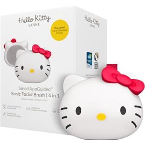 GESKE x Hello Kitty | SmartAppGuided™ Sonic Facial Brush | 4 in 1 | Spazzola elettrica per la pulizia del viso | spazzola per il viso | pulizia della pelle | cura della pelle | pulizia delicata