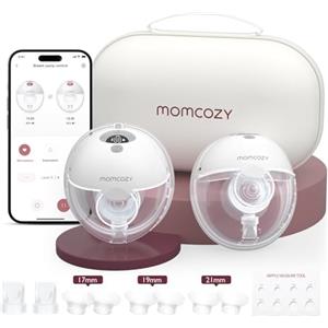 Momcozy M5 Smart Tiralatte Elettrico Indossabile con App Mani Libere 24mm