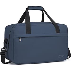 KONO 40x20x25cm Borsa da Viaggio Leggero Palestra Borsone da Viaggio con Tracolla (Marina Militare)