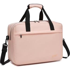 KONO Ryanair 40x30x20 cm, Borsone da Viaggio per Palestra, Bagaglio a Mano Leggero con Tracolla (Rosa)
