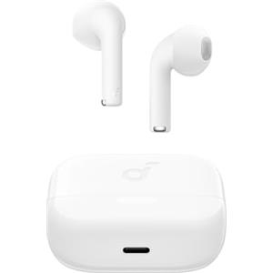 Soundcore K20i di Anker, auricolari wireless semi-in-ear, Bluetooth 5.3, 36 ore di riproduzione, ricarica rapida, suono nitido e chiamate con 2 microfoni ENC, EQ personalizzata, IPX5, controllo app