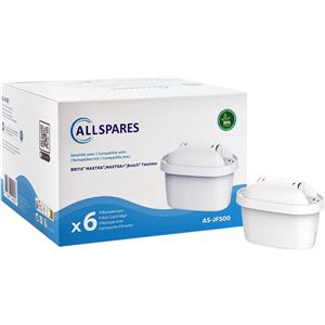 Filtro acqua (6 pz.) compatibile con BRITA MAXTRA+