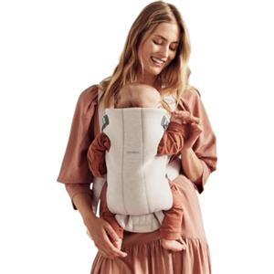 BabyBjörn Marsupio Mini Jersey 3D, Beige chiaro