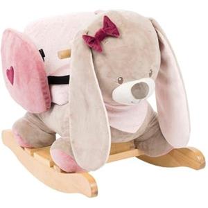 Nattou Dondolo per bambini Nina Il Coniglietto, 10-36 mesi, 62 x 32 x 52 cm, Beige/Rosa, 987295