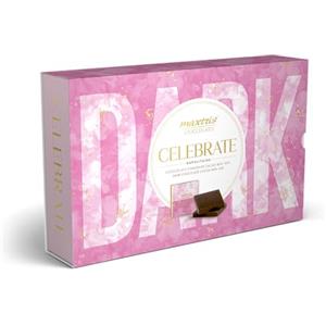 Confetti Maxtris - Cioccolatini CELEBRATE DARK, Rosa, scatola 500g