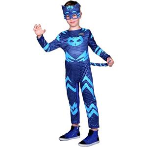 Ciao- Gattoboy Catboy costume travestimento bambino originale PJ Masks Superpigiamini (Taglia 3-4 anni) con maschera