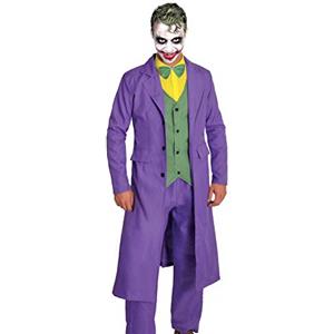 Ciao- Joker costume travestimento adulto originale DC Comics (Taglia L)