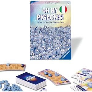 Ravensburger - Oh my Pigeons, Gioco da tavolo adulti e 8+, 2-5 Giocatori