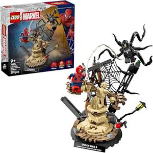 LEGO | Marvel Battaglia Epica: Spider-Man vs. Sandman - Giocattolo dei Supereroi con 3 Minifigure Inclusi Spider-Man & Venom, e Cantiere Edile - Regalo per Bambini da 9 Anni in su Fan dei Film - 76334