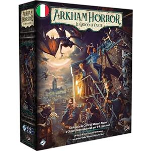 Asmodee - ARKHAM HORROR IL GIOCO DI CARTE (Nuova Edizione) - Carte da Gioco