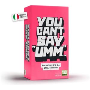 Rocco Giocattoli Yas Games - You Can'T Say Umm - L'Unico in Italiano - Party Games da 4 a 10 giocatori dai 10 anni in su