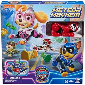 Spin Master Games PAW Patrol - Il Super Film, gioco Meteor Mayhem | Giocattoli PAW Patrol | Giocattoli per bambini | Regali per bambini | PAW Patrol il Film 2 | Giochi per bambini dai 4 anni in su