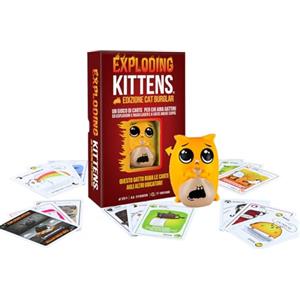 Exploding Kittens Asmodee EDIZIONE CAT BURGLAR - Gioco da Tavolo Base per Famiglie e Amici - Carte da Gioco - Party Game Divertente e Rapido - 2-5 Giocatori - 7+ Anni - Edizione in Italiano