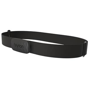 Bryton Sensore Cardio con Fascia ANT+/BLE per Ciclismo, Trasmissione Doppia Bluetooth e ANT+, Compatibile con Ciclocomputer e Smartphone, Batteria CR2032 Sostituibile, IPX7