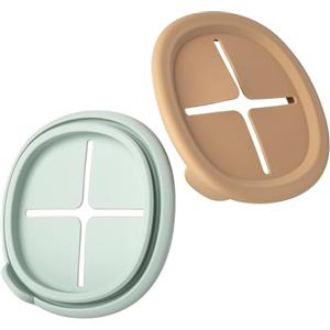 Moonkie 2 Coperchi in Silicone per Tazze da Merenda per Bambini