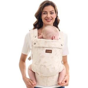 Momcozy Marsupio Neonato Ergonomico 3,2-20 kg (3-24 Mesi) Motivo Geometrico