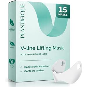 PLANTIFIQUE Doppio Mento Cintura Viso V-Line (15 Maschere)