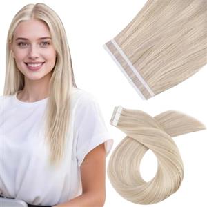 Moresoo Biadesivo per Extension Capelli Umani #P18/613 35cm 25g 10pz