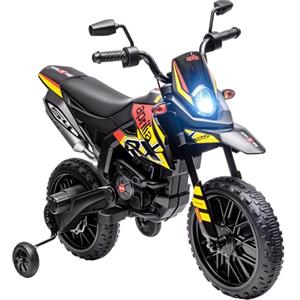 AIYAPLAY 12V APRILIA Moto Elettrica per Bambini 37-96 Mesi, Giallo