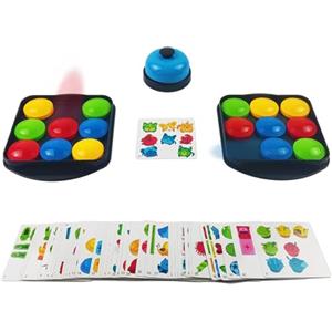 ZUNIPLEX Gara di Puzzle Scorrevole,Double Match,Gioco per Imparare i Colori