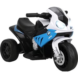 HOMCOM Moto Elettrica per Bambini Licenza BMW Max 20kg, Blu