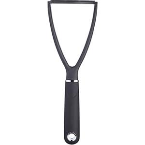Master Class MasterClass Schiacciapatate, schiacciapatate manuale inossidabile, manici ergonomici in nylon soft-touch, 34 cm (13,4''), nero
