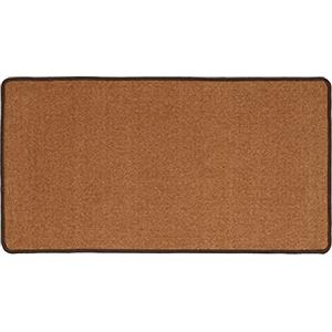 Baroni Home Tappeto Cucina Antiscivolo, Passatoia Decorata Lavaile (50x100 cm, Marrone)