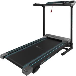 Cecotec Tapis roulant pieghevole DrumFit WayHome 1000 Runner Sprint. 600 W, da 1 a 10 km/h, 12 programmi, pannello di controllo LED, superficie di corsa 100 x 40 cm, ruote e supporto dispositivi
