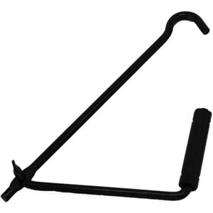 Generic Cric universale a forbice - Sollevatore per auto in acciaio resistente con chiave a cricchetto e cuscinetto in, capacità di 2 tonnellate, portata da 11 a 39 cm, strumento per cambio pneumatici