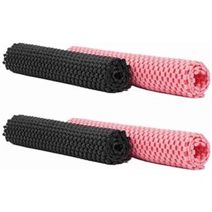 Generic Tappetino per Reformer Set di 4 Impugnature per Fitness | Tappetino Antiscivolo da Reformer Pilates per Trazioni alla Sbarra, Liberi, Palestra, Casa, Indoor, Yoga, Ginnastica,